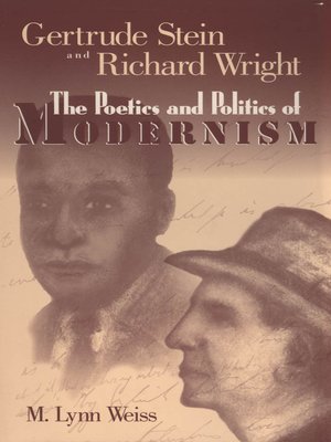 cover image of Gertrude Stein and Richard Wright